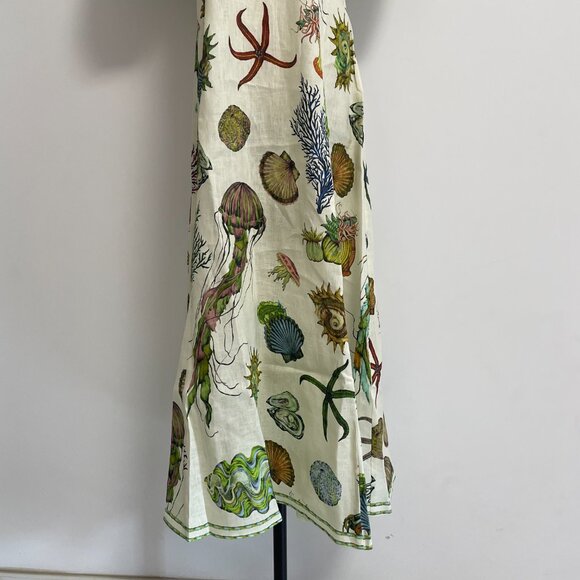 ALEMAIS Shell Fish Flared Dress - Picture 9 of 16